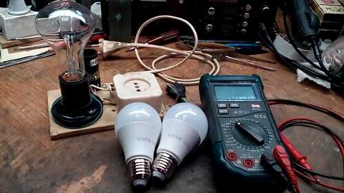 Небходимые инструменты для ремонта LED лампы