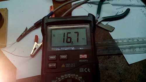 Измерение тока светодиодов после замены резистора Rset
